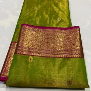 Chanderi silk saree