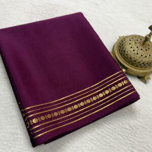 Mysore silk saree
